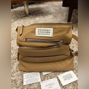 Maison Margiela Belt Bag 5AC Soft Leather Crossbody Bag/Clutch